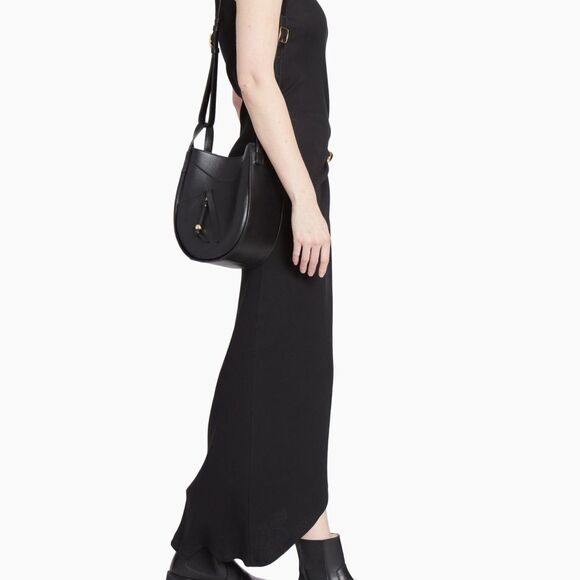 Loewe Hammock Slice Bag Black NWT - Picture 3 of 8